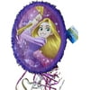 Ya Otta Rapunzel Outline Piñata, Pull String, Party Supplies, 21.75" L x 16.125" W x 3.125" H