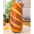 thumbnail image 1 of Almohadas De Pan De Simulación 3D, Almohada De Baguette De Felpa De Pan De Felpa Rellena Con Forma De Pan Almohadas De Burrito Divertidas Mantequilla Suave Pan Tostado Comida Juguete Relleno Para, 1 of 5