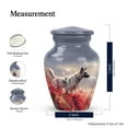 thumbnail image 2 of Dog Crimson Wild Elegance Small Urns For Human Ashes Mom - Urns For Human Ashes Adult Female - Keepsake Urns For Human Ashes - Perfect Memorials Cremation Urn (Size -3inch,2pcs), 2 of 5