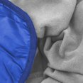 thumbnail image 4 of Threadart Waterproof Blanket Outdoor Stadium Blanket | Grey/Royal Blue | For Camping, Picnic, Sports, Festivals, Football, Baseball, Concerts, Parks, Beach 55" x 79", 4 of 9