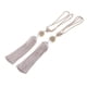 thumbnail image 5 of 1 par de cortina , bola colgante para cortinas, s de cuerda, cortinas, , cuerda de ventana para decoración de habitació Beige Baoblaze Cortina Tieback borlas Fringe, 5 of 7