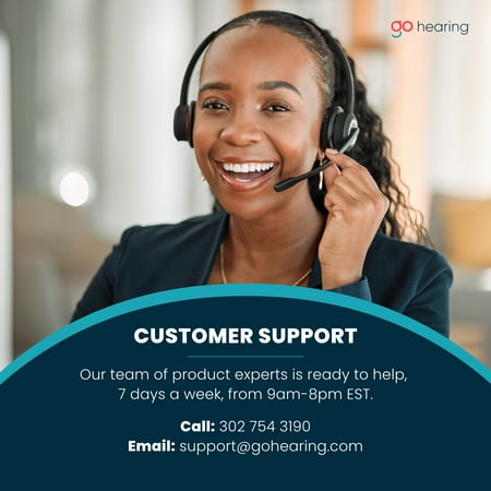 Go Hearing - Go Ultra OTC Hearing Aids - Gray