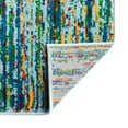 thumbnail image 7 of Unique Loom Calypso Collection Area Rug - Mento (9' x 12' Rectangle Aqua/Blue), 7 of 7