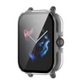 thumbnail image 5 of Oliegs Heated Blanket Compatible For Amazfit GTS 3 Watch Case, With Tempered Glass Screen Protector-, Ultra-thin PC Case , Full Protection, Scratch-resistant Screen Case Chocolate, 5 of 5