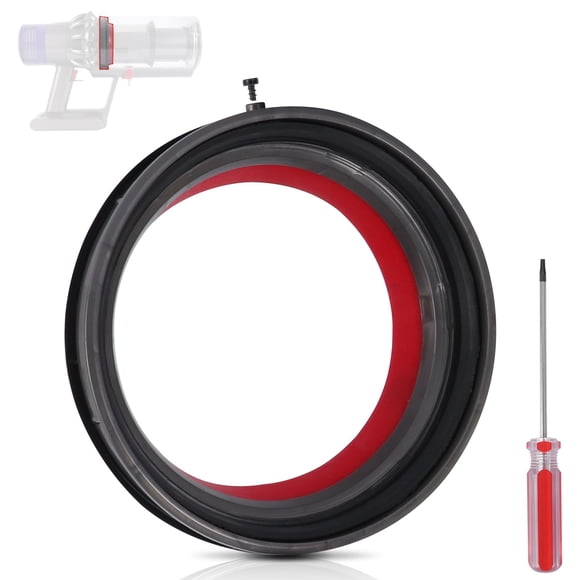 Pieza de repuesto con anillo de sellado fijo en la parte superior del cubo de basura para la aspiradora Dyson Cyclone V10 SV12