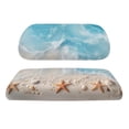 thumbnail image 2 of Pzuqiu 2-Piece Beach Starfish Golf Cart Seat Cover Set - Breathable Washable Universal Fit for 2-Seater Golf Carts, 2 of 10