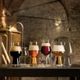 thumbnail image 6 of Luigi Bormioli Birrateque Cider Beer Glasses - Set of 2, Clear, 6 of 6