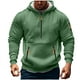 thumbnail image 2 of pstuiky camisas de manga larga para hombre, Sudadera con capucha de manga larga con cremallera y bolsillo para hombre, estilo informal y a la moda tops de invierno para hombre s, 2 of 5