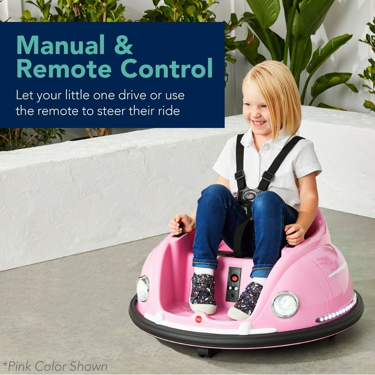 Best Choice Products 6V Kids Ride On Bumper Car Toy w Remote