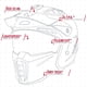 thumbnail image 1 of Casco Integral / Abierto Joe Rocket RKT 260 Street Fighter Gris Mate gris XL, 1 of 8