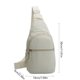 thumbnail image 3 of Bolsa de pecho bandolera • Mochila impermeable ligera de viaje • Mochila deportiva de cofre con múltiples bolsillos • Correa ajustable, puerto para auriculares, 3 of 6