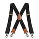 thumbnail image 1 of 2 Tirantes Para Hombre, Resistentes, Ajustables, Informales, De 3,5 Cm De Ancho, Color Negro, 1 of 8