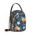 thumbnail image 7 of FORMRS Crossbody Bag for Women Shoulder Cell Phone Purse with Zipper, Oranges Pattern, 7 of 7