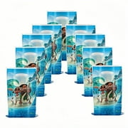 20Pcs Moana Anime Cartoon Theme Party Gift Bags, Handheld Favor Candy Bags with Carry Handle for Birthday Party Decorations Supplies