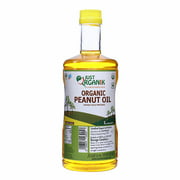 Just Organik Organic Peanut Oil, Cold Pressed, Unrefined 34 fl Oz, 1 Liter