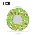 thumbnail image 5 of KLL Guinea Pigs Pattern Shower Cap & Bath Cap for Women,Reversible Oversized Waterproof Shower Caps for all Hair Lengths,Elastic Reusable Bathing Hair Cap, 5 of 7