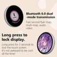thumbnail image 3 of 1.7-Inch Touchscreen Digital Badge Pin, HD Round E-Badge with Bluetooth 6.0, Custom Photo/Video/GIF Display, Audio Playback for Anime, Cosplay, Fan Events, Gifts, 3 of 11