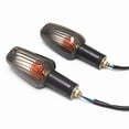 thumbnail image 3 of Almencla 2Pcs Smoke Lens Motorcycle Turn Signal light Fit for CB1000 CB400, 3 of 8