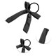 thumbnail image 3 of Ofertas Únicas 1 Pc Banda Elástica de Cabello de Moda con Lazo Sólido Negro, 3 of 5