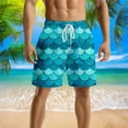 thumbnail image 2 of Kcolen Men Swim Trunks Soild Color Mens Bathing Suits Loose Swimsuit for Men Men Swim Trunks Summer Beach Oversized Bathing Suit Beach Board Shorts, 2 of 4