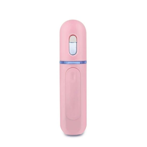 Brume Nano pour le Visage, Brume Fraîche 30 ml Vaporisateur de Brume Pratique pour le Visage, Favorise l'Ajout de Tonifiant et de Lait Pur, Hydratant et Hydratant pour les Soins de la Peau, Maquillage, Rose/blanc