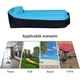 thumbnail image 4 of Aufblasbares Sofa, Luftsofa Luftsack, Wasserdichtes Aufblasbares Sofa, Air Lounger Camping Zubehr, Tragbares Aufblasbares Sofa, Camping Sofa, Fr Campi, 4 of 5