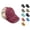 A-Red228, variant on Babaley Womens Baseball Cap Ponytail Mesh Washed Hat Quick Drying Summer Versatile Casual Hat