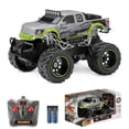 thumbnail image 1 of New Bright 1:24 Scale Ford Raptor Remote Control Silver Truck, 2424-4S2, 1 of 5