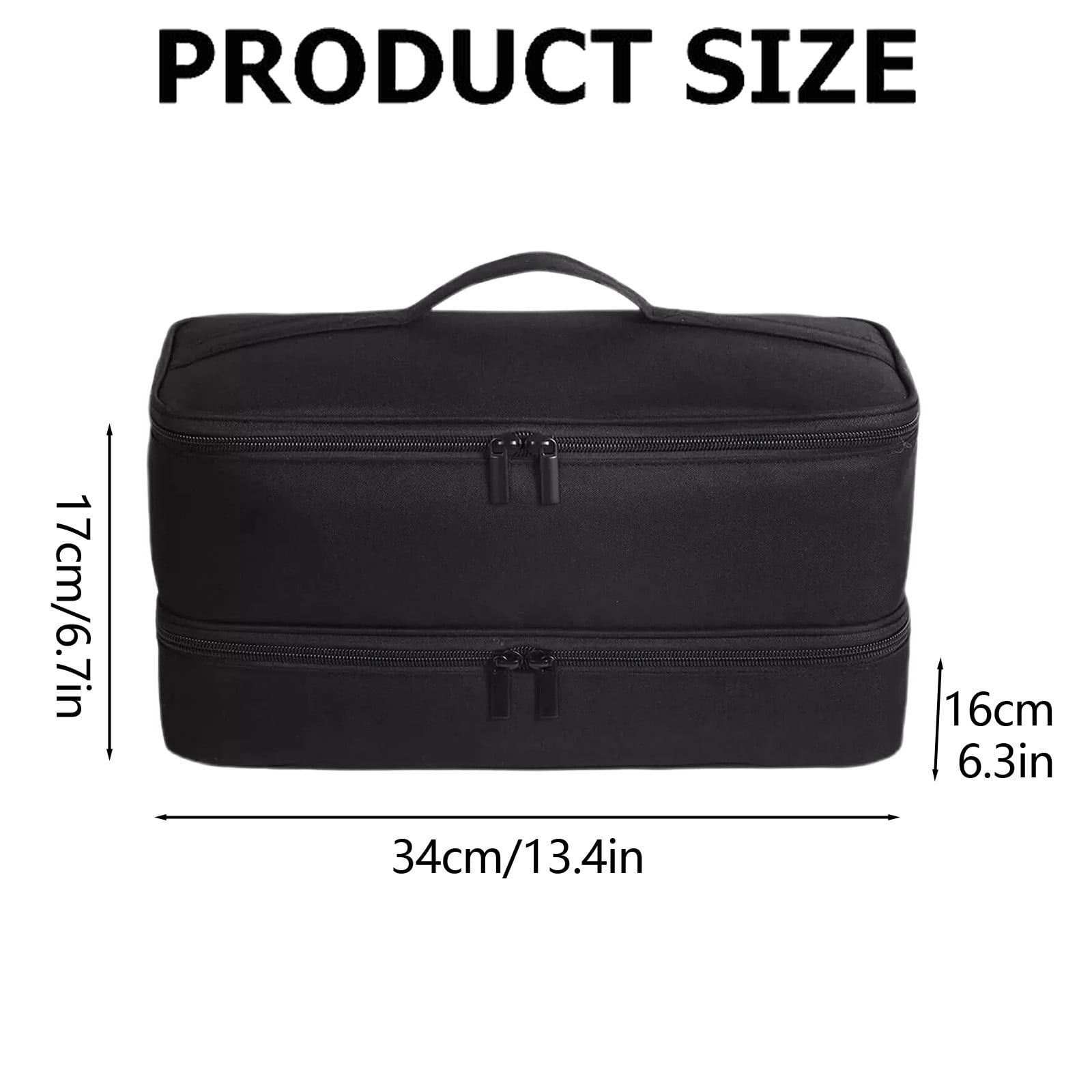 BNNG Clearance Decorative Storage Boxes with Lids Flexstyle Travel Nylon Case Double Layer Carrying Case Box for Portable and Secure Storage Case Box for Flexstyle Travel Storage Bag