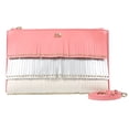 thumbnail image 2 of Roberto Cavalli Class GWLPD0 T30 Aloha 001 Peach/Silver Clutch, 2 of 3