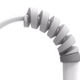 thumbnail image 2 of Methold 1/10 / 20x Universal Giro Cable Protector Seguro Funda para Todos Móvil Teléfono y Comunicación gris, 2 of 5