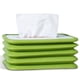 thumbnail image 1 of Caja de papel para pañuelos, servilletero plegable, para el hogar, sobremesa, reposabrazos para coche, estuche para almacenamiento de pañuelos plegable, verde kenally HA008372-01, 1 of 7