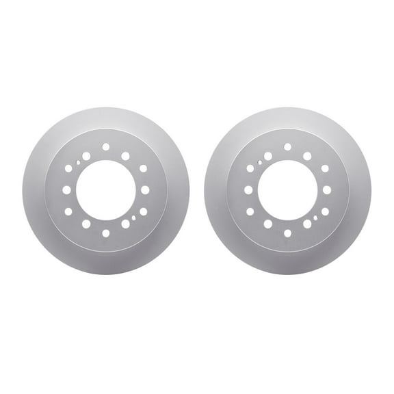Dynamic Friction Company Rear Geospec Brake Rotors 4002-76043