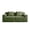 Green, variant on Cloud Sectional Couch, Black Corduroy No-Assembly Loveseat for Small Spaces