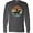 Charcoal Grey, variant on Inktastic Rodeo Team Roping Cowboy Long Sleeve T-Shirt