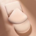 thumbnail image 2 of Powder Puff Wet And Dry Cotton Candy Air Cushion Puff Makeup Sponge Triangle Leather Puff E9I7, 2 of 6