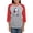 Heather/Red, variant on CafePress - Nerf Soccer Unstoppable Long Sleeve T Shirt - Womens Baseball Tee