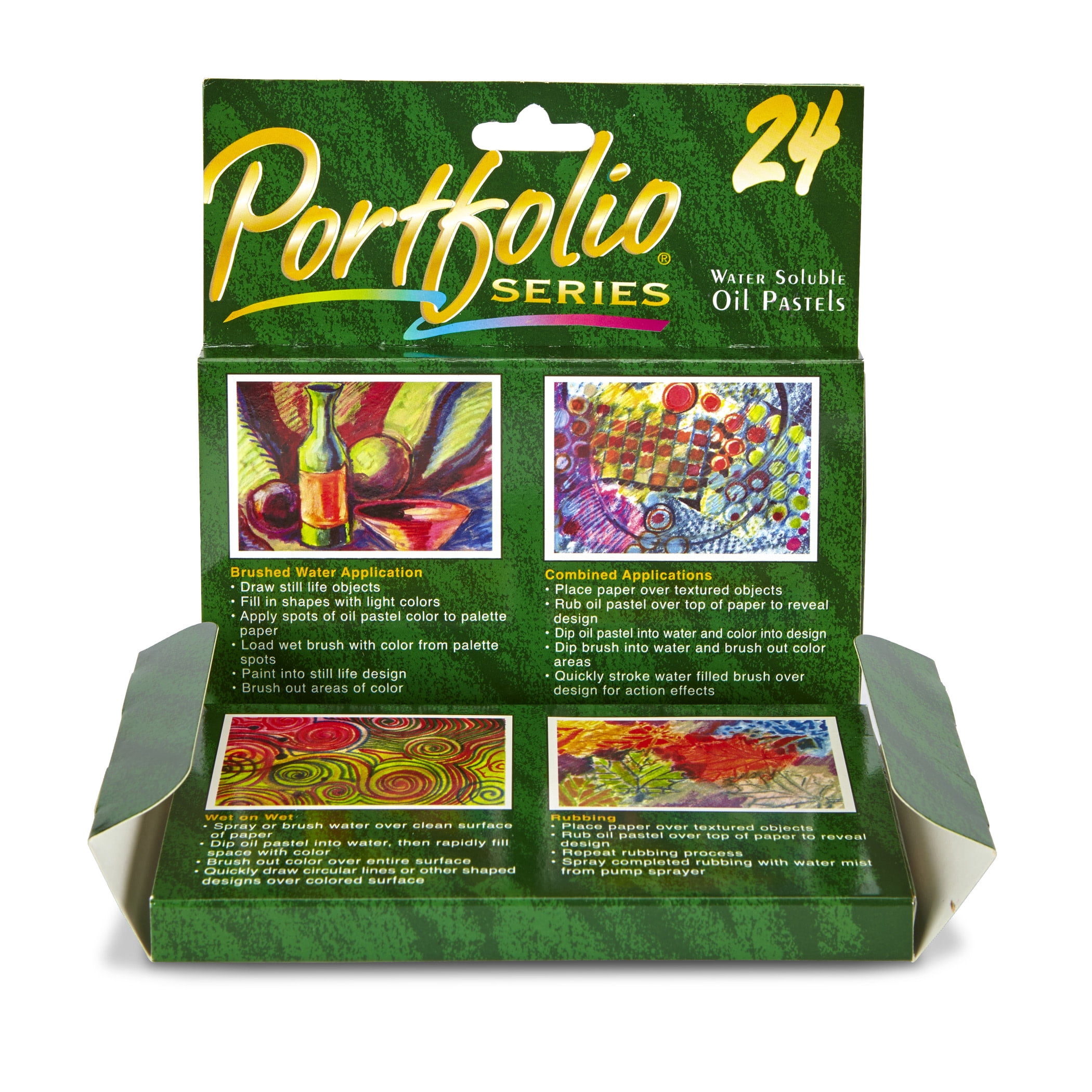 Crayola Portfolio Series Oil Pastels 24 Per Box, 2 Boxes