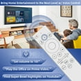 thumbnail image 3 of Replacement for Samsung TV Remote, Voice Remote for All 2019-2024 Samsung Frame Remote Control for Smart TV. for Frame Crystal QLED QLED 4K 8K. No Solar. 1-Year Warranty., 3 of 7
