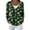 Army Green, variant on Women's Fashion Long Sleeve Christmas Snowman Snowflake Print Jacket Cardigan for Holiday Party and Casual Daily Wear,Dark Green,S