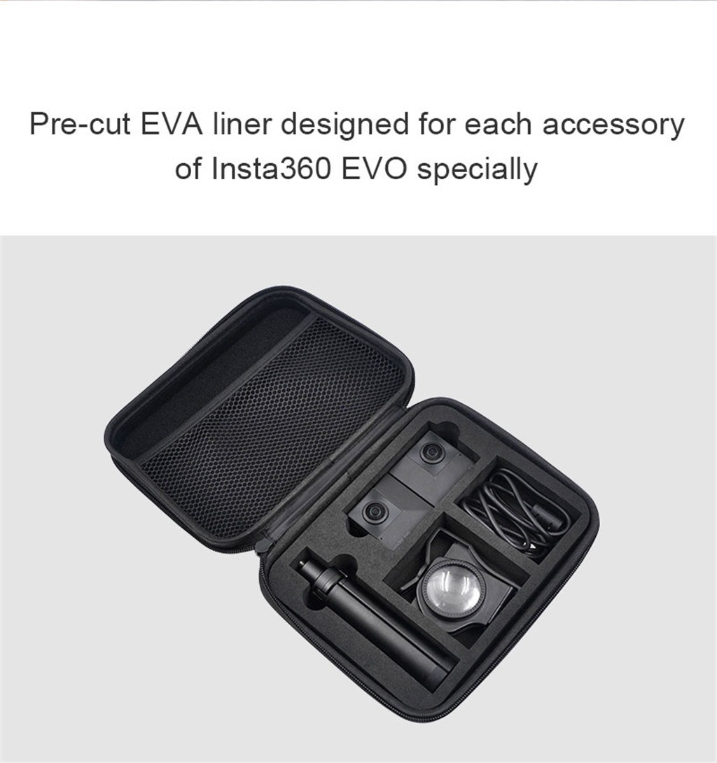 Handbag Camera Shock-Proof Carrying Case Storage Bag For Insta360 EVO Action