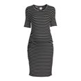 thumbnail image 6 of Time and Tru Women’s Maternity Ruched Dress, 6 of 6