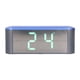 thumbnail image 1 of Reloj despertador Jadeshay digital LED elegante con espejo, 1 of 8