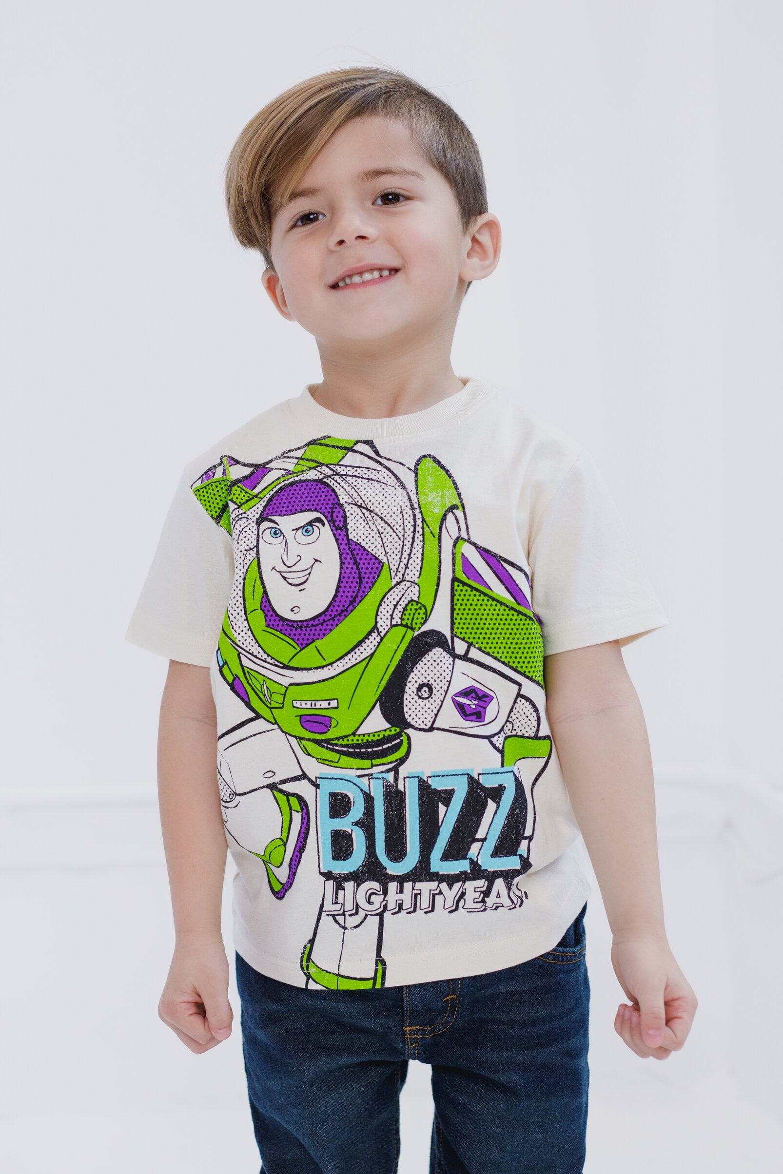 Disney Pixar Toy Story Woody Buzz Lightyear 2 Pack T-Shirts Disney Pixar Toy Story Woody Buzz Lightyear 2 Pack T-Shirts