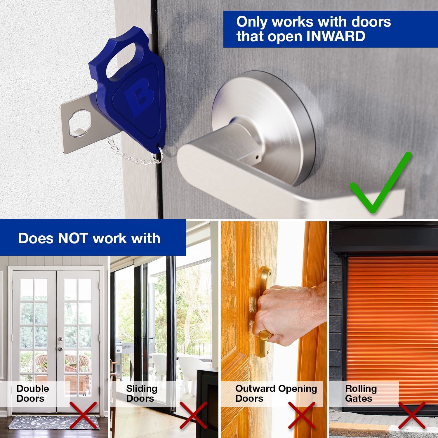 Brinks Portable Door Lock