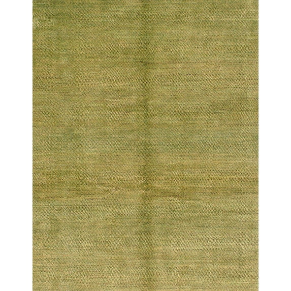 Ahgly Company Indoor Rectangle Abstract Gold Abstract Area Rugs, 6' x 9'