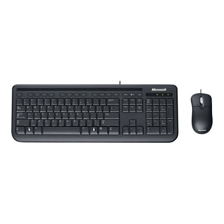 Microsoft Wired Desktop 400 for Business - Keyboard and mouse set - USB -