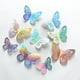 thumbnail image 2 of 12 Piece 3D Colorful Silver Butterfly Wedding Party Balloon Decoration Wall Sticker, 2 of 5