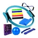 thumbnail image 1 of 12 piezas de pilates anillo y bola de estiramiento de estiramiento para fitness liviano Azul, 1 of 8