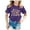 Dark Purple, variant on Girls Tops Tees & Shirts Kids School Season Back To School Printed Casual Short Sleeve Top Shirt for Girls Kids